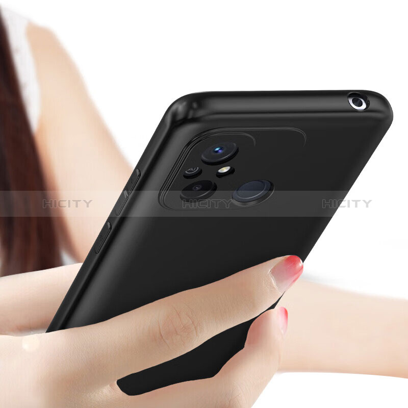 Coque Ultra Fine Silicone Souple H01 pour Xiaomi Redmi 11A 4G Noir Plus
