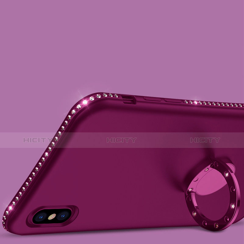 Coque Ultra Fine Silicone Souple Housse Etui 360 Degres Avant et Arriere pour Apple iPhone Xs Max Plus