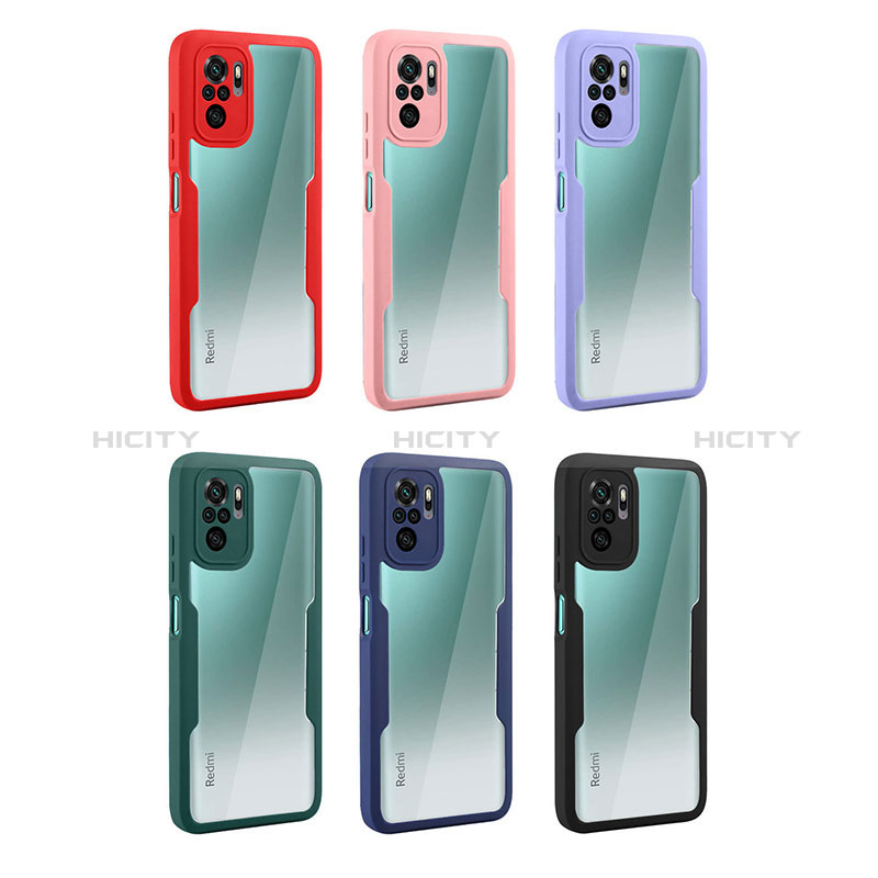 Coque Ultra Fine Silicone Souple Housse Etui 360 Degres Avant et Arriere pour Xiaomi Redmi Note 10S 4G Plus