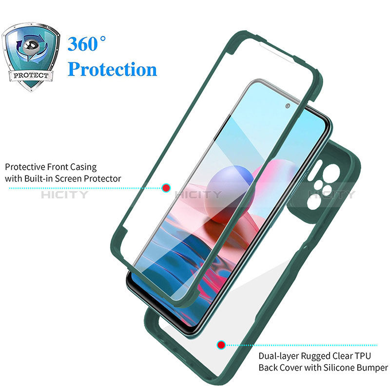 Coque Ultra Fine Silicone Souple Housse Etui 360 Degres Avant et Arriere pour Xiaomi Redmi Note 11 SE India 4G Plus