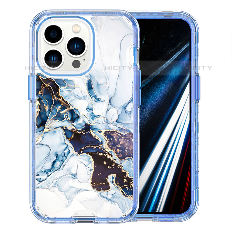 Coque Ultra Fine Silicone Souple Housse Etui 360 Degres Avant et Arriere YJ1 pour Apple iPhone 15 Pro Max Plus