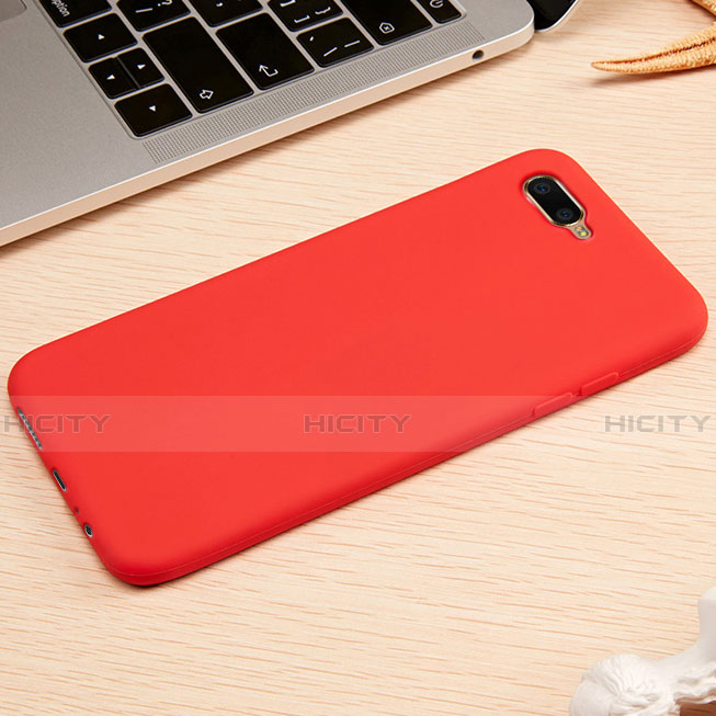 Coque Ultra Fine Silicone Souple Housse Etui A01 pour Oppo K1 Rouge Plus