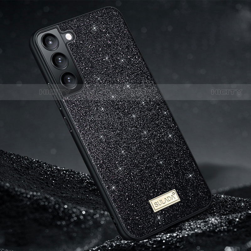 Coque Ultra Fine Silicone Souple Housse Etui A01 pour Samsung Galaxy S21 Plus 5G Noir Plus