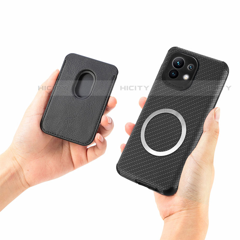 Coque Ultra Fine Silicone Souple Housse Etui avec Aimante Magnetique A05 pour Xiaomi Mi 11 5G Plus