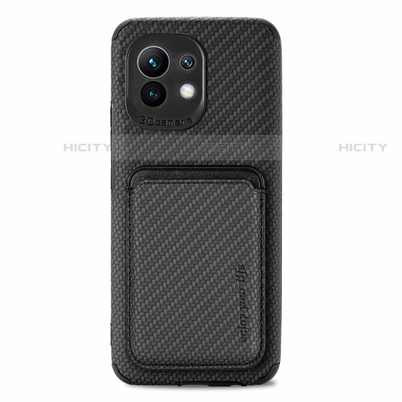 Coque Ultra Fine Silicone Souple Housse Etui avec Aimante Magnetique A05 pour Xiaomi Mi 11 Lite 4G Plus