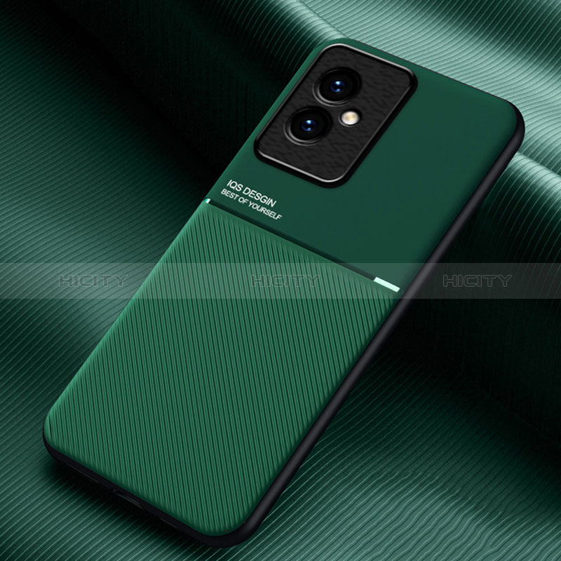 Coque Ultra Fine Silicone Souple Housse Etui avec Aimante Magnetique pour Huawei Honor 100 5G Vert Plus