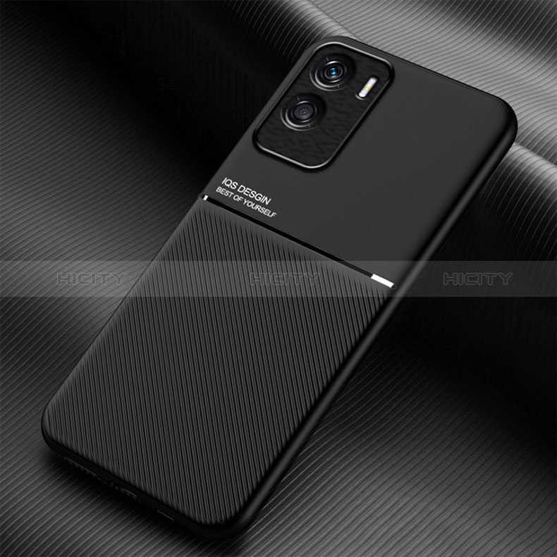 Coque Ultra Fine Silicone Souple Housse Etui avec Aimante Magnetique pour Huawei Honor 90 Lite 5G Noir Plus