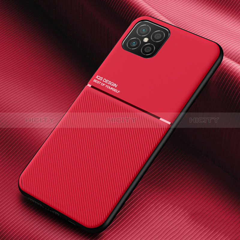 Coque Ultra Fine Silicone Souple Housse Etui avec Aimante Magnetique pour Huawei Nova 8 SE 4G Rouge Plus