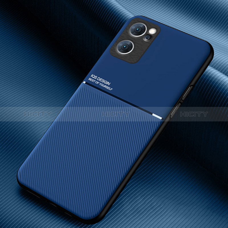 Coque Ultra Fine Silicone Souple Housse Etui avec Aimante Magnetique pour OnePlus Nord CE 2 5G Bleu Plus