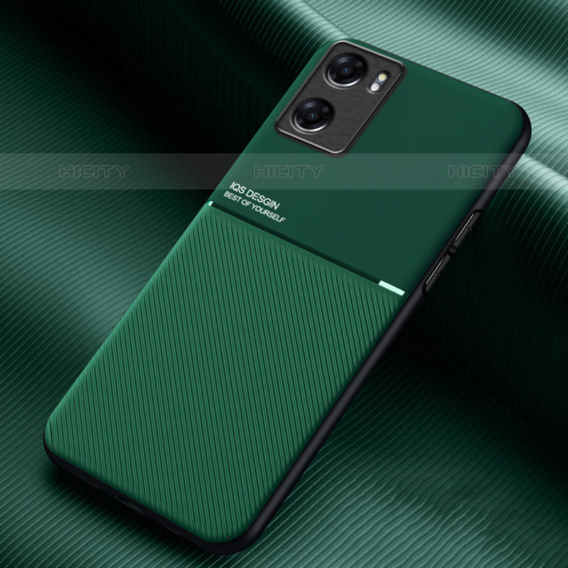 Coque Ultra Fine Silicone Souple Housse Etui avec Aimante Magnetique pour OnePlus Nord N20 SE Vert Plus