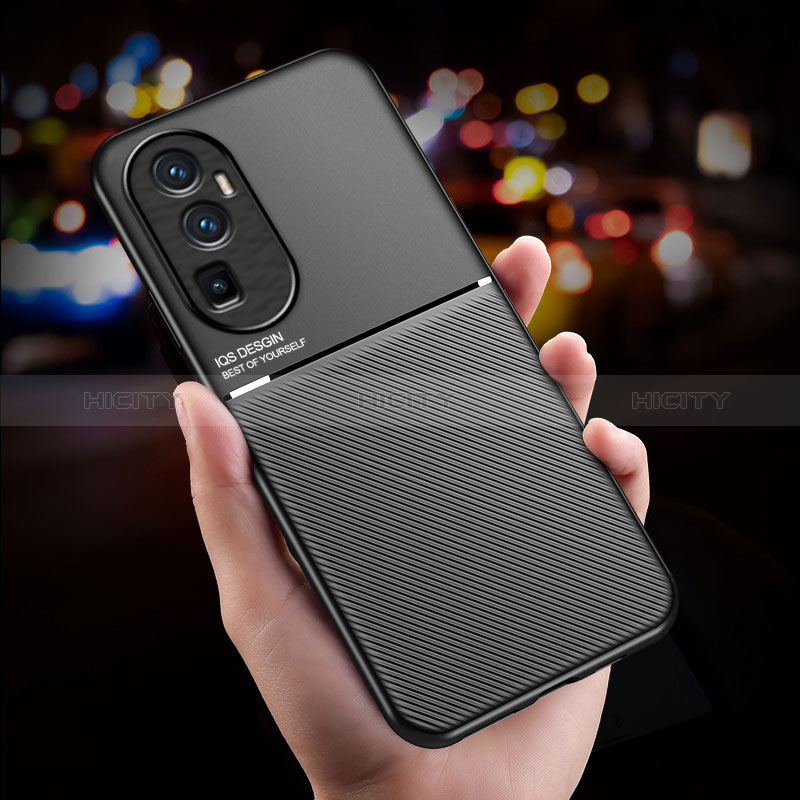 Coque Ultra Fine Silicone Souple Housse Etui avec Aimante Magnetique pour Oppo Reno10 Pro+ Plus 5G Plus