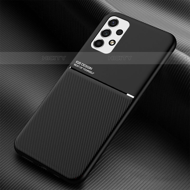 Coque Ultra Fine Silicone Souple Housse Etui avec Aimante Magnetique pour Samsung Galaxy A53 5G Noir Plus