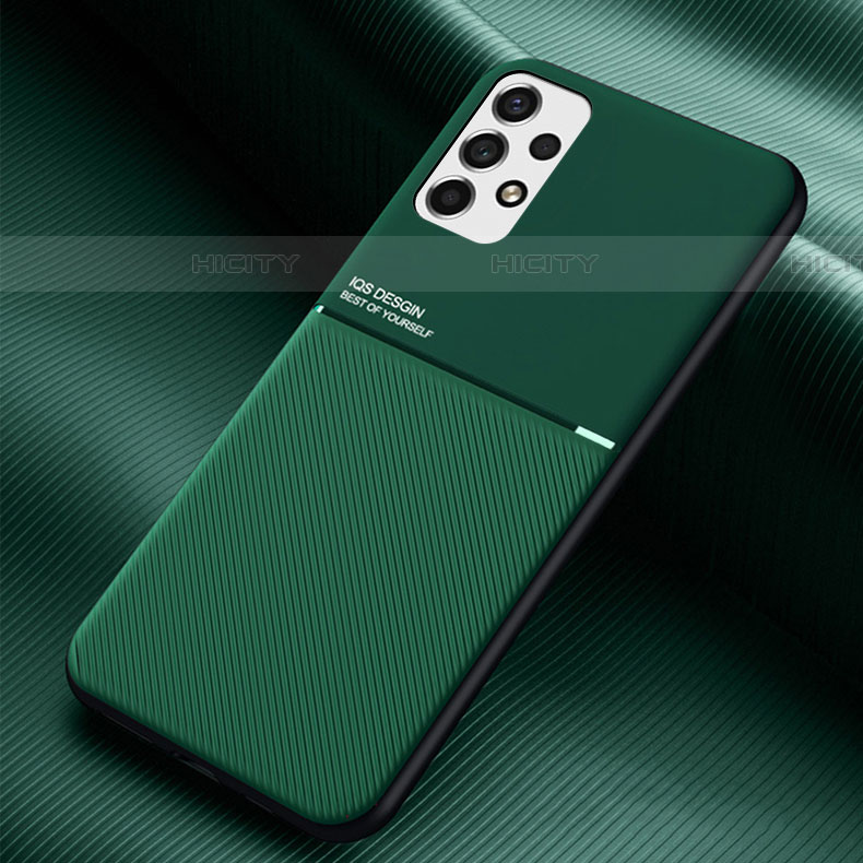 Coque Ultra Fine Silicone Souple Housse Etui avec Aimante Magnetique pour Samsung Galaxy A53 5G Vert Plus