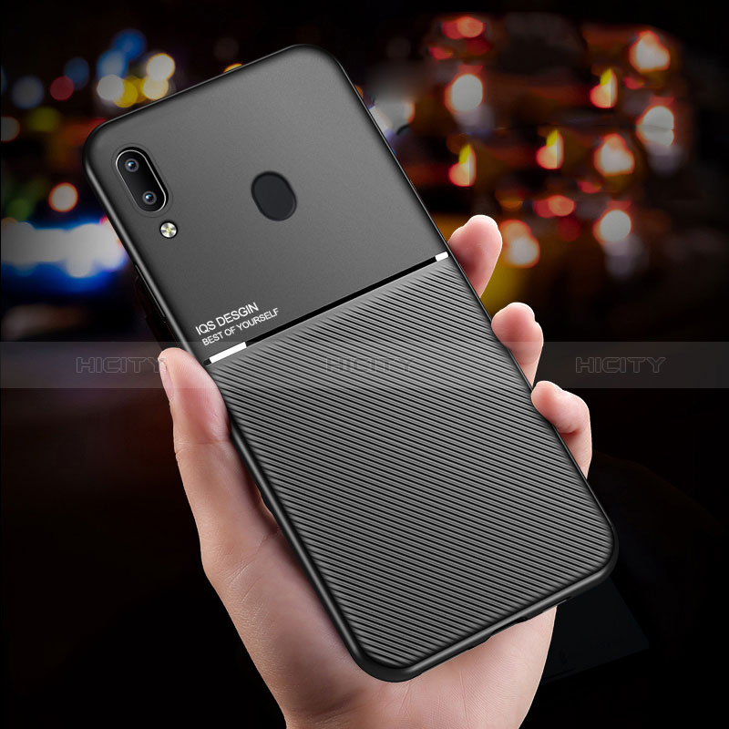 Coque Ultra Fine Silicone Souple Housse Etui avec Aimante Magnetique pour Samsung Galaxy M10S Plus