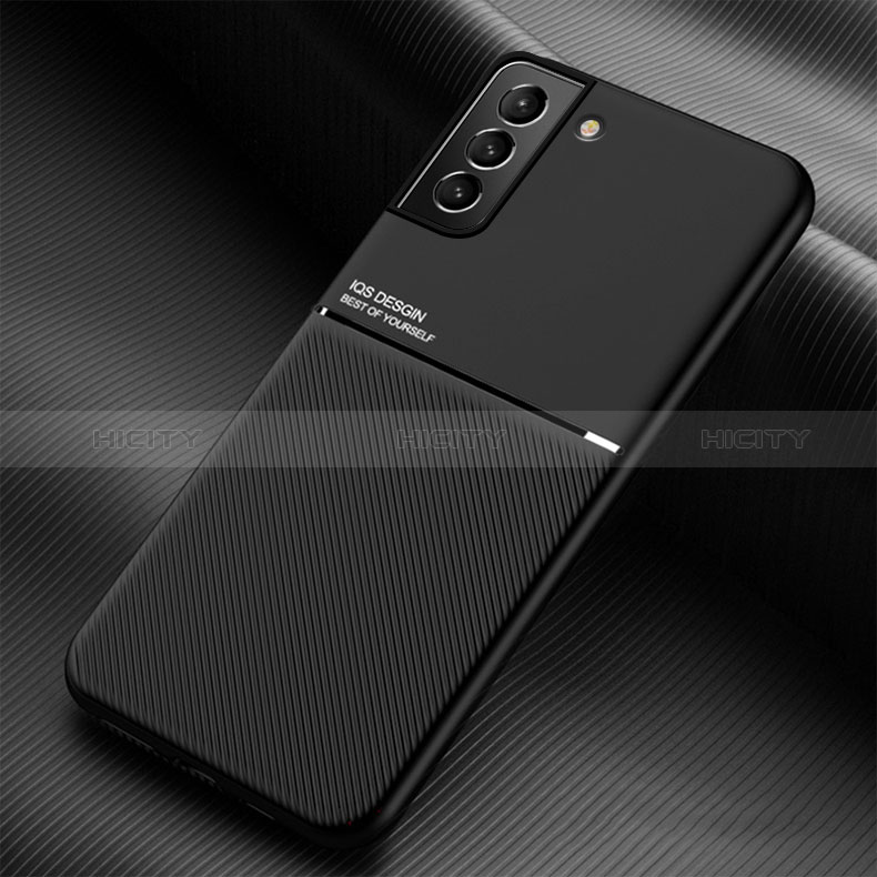 Coque Ultra Fine Silicone Souple Housse Etui avec Aimante Magnetique pour Samsung Galaxy S25 Plus 5G Noir Plus