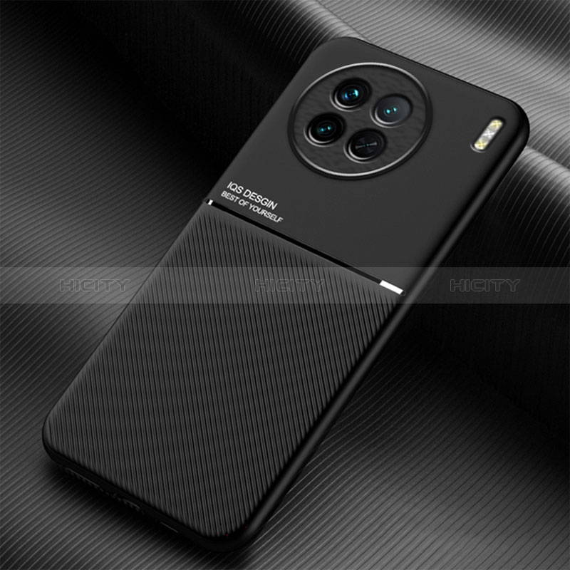 Coque Ultra Fine Silicone Souple Housse Etui avec Aimante Magnetique pour Vivo X90 5G Plus