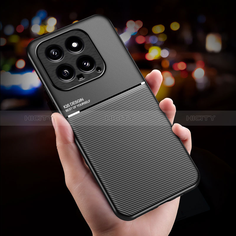 Coque Ultra Fine Silicone Souple Housse Etui avec Aimante Magnetique pour Xiaomi Mi 14 5G Plus