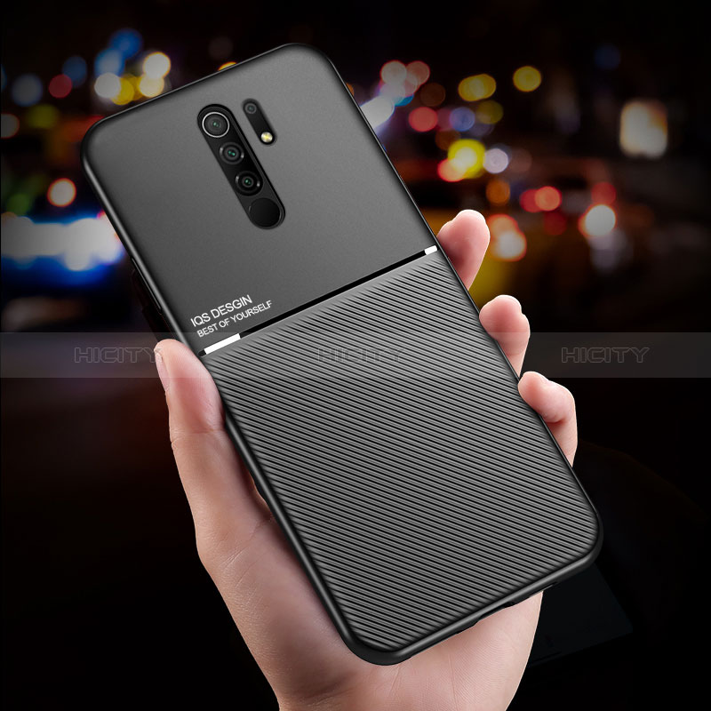 Coque Ultra Fine Silicone Souple Housse Etui avec Aimante Magnetique pour Xiaomi Poco M2 Plus