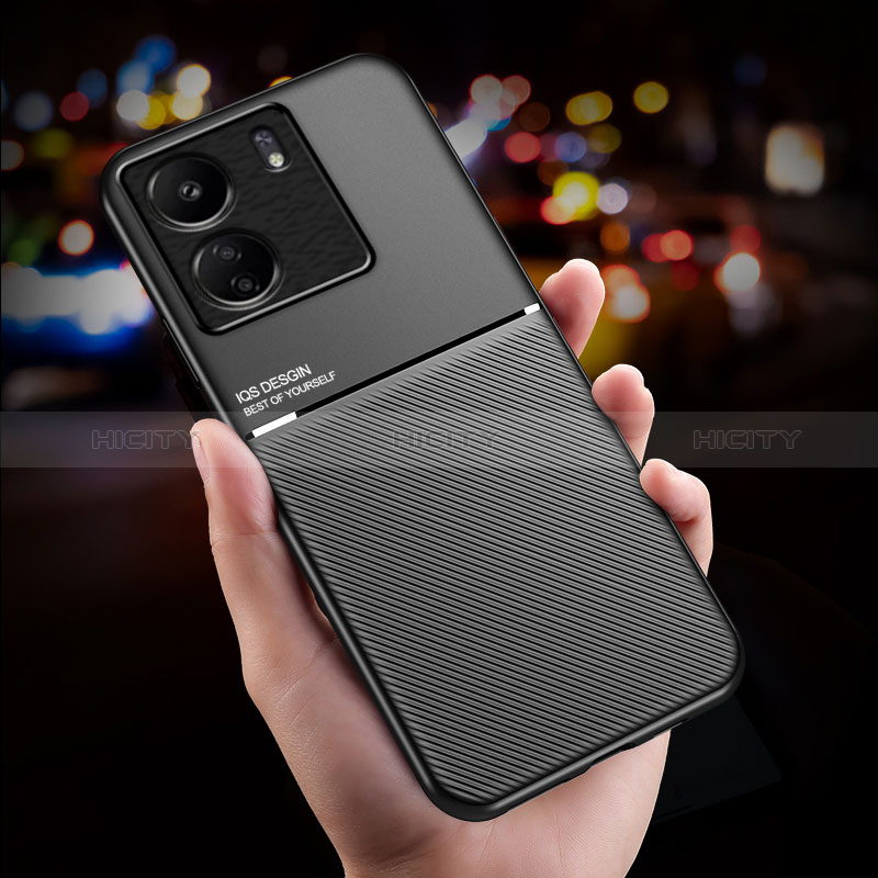 Coque Ultra Fine Silicone Souple Housse Etui avec Aimante Magnetique pour Xiaomi Redmi 13C Plus