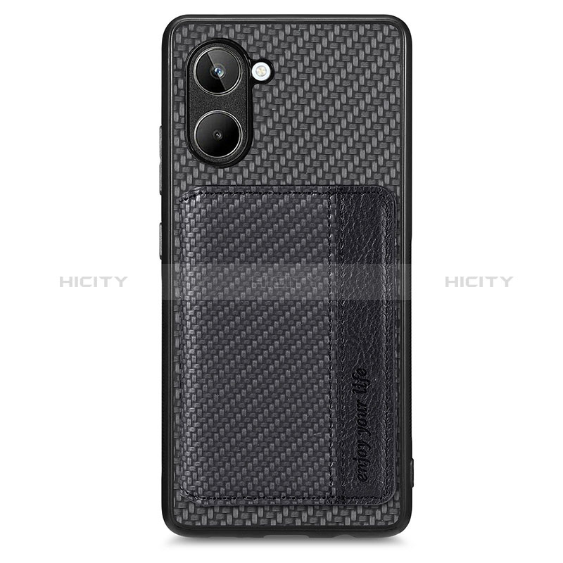 Coque Ultra Fine Silicone Souple Housse Etui avec Aimante Magnetique S01D pour Realme 10 4G Plus