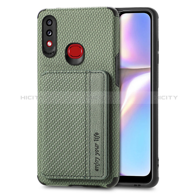 Coque Ultra Fine Silicone Souple Housse Etui avec Aimante Magnetique S01D pour Samsung Galaxy A10s Plus