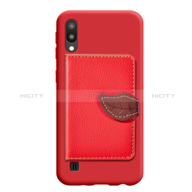 Coque Ultra Fine Silicone Souple Housse Etui avec Aimante Magnetique S01D pour Samsung Galaxy M10 Plus