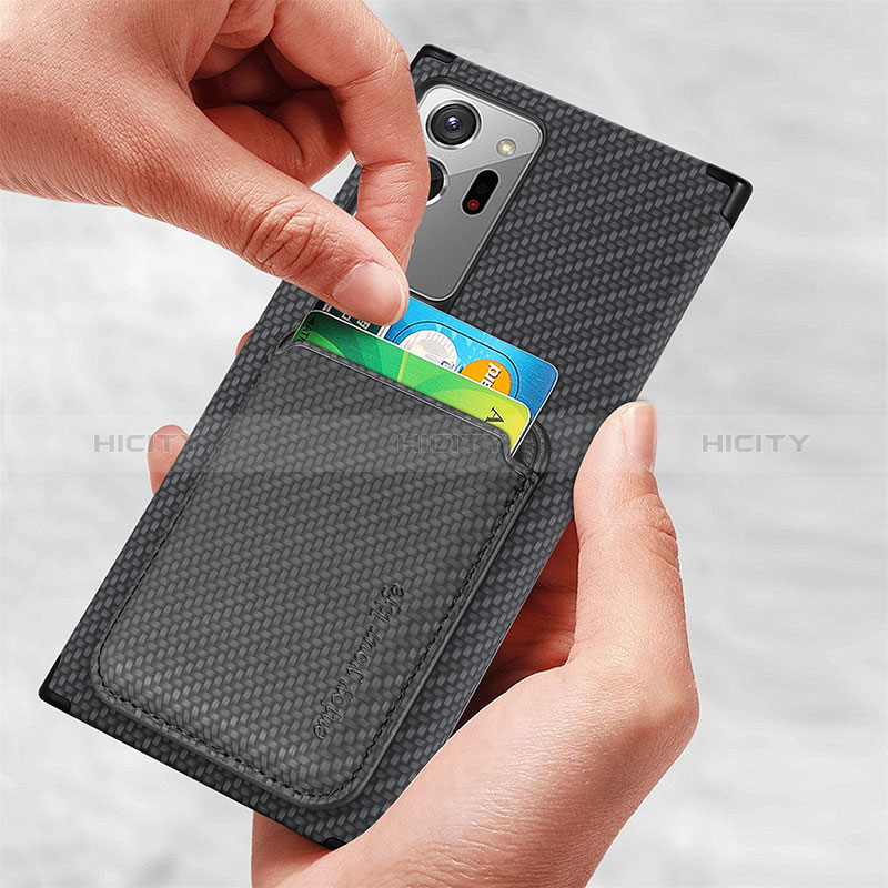 Coque Ultra Fine Silicone Souple Housse Etui avec Aimante Magnetique S01D pour Samsung Galaxy Note 20 Ultra 5G Plus