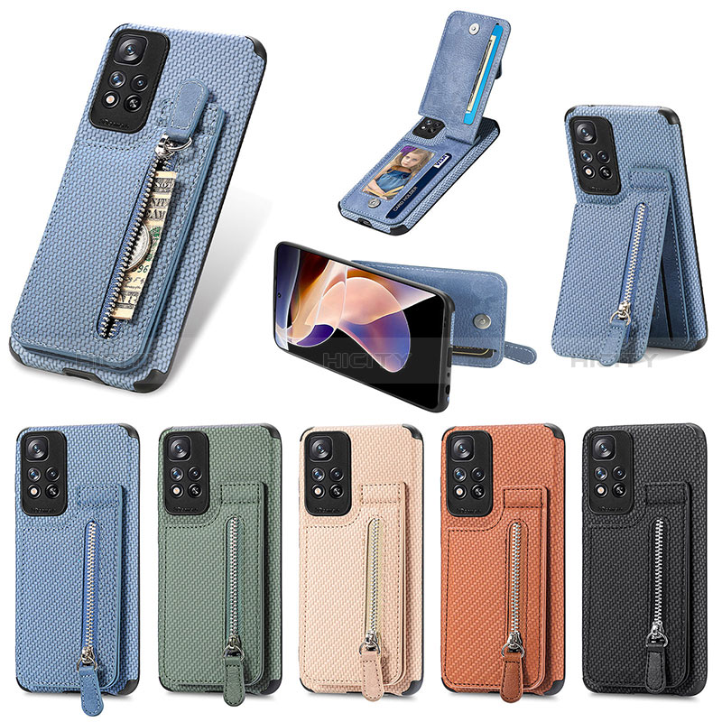 Coque Ultra Fine Silicone Souple Housse Etui avec Aimante Magnetique S01D pour Xiaomi Mi 11i 5G (2022) Plus