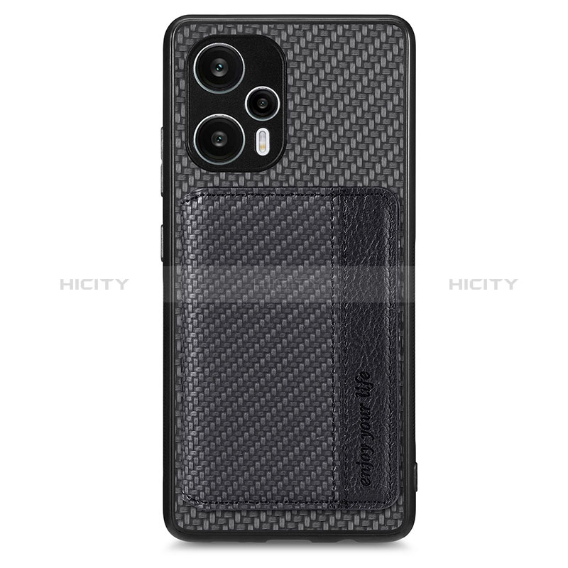 Coque Ultra Fine Silicone Souple Housse Etui avec Aimante Magnetique S01D pour Xiaomi Poco F5 5G Plus