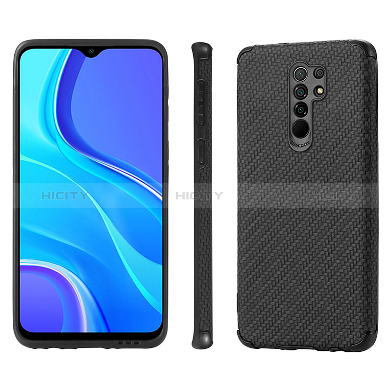 Coque Ultra Fine Silicone Souple Housse Etui avec Aimante Magnetique S01D pour Xiaomi Poco M2 Plus