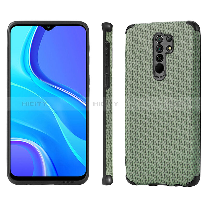 Coque Ultra Fine Silicone Souple Housse Etui avec Aimante Magnetique S01D pour Xiaomi Poco M2 Plus