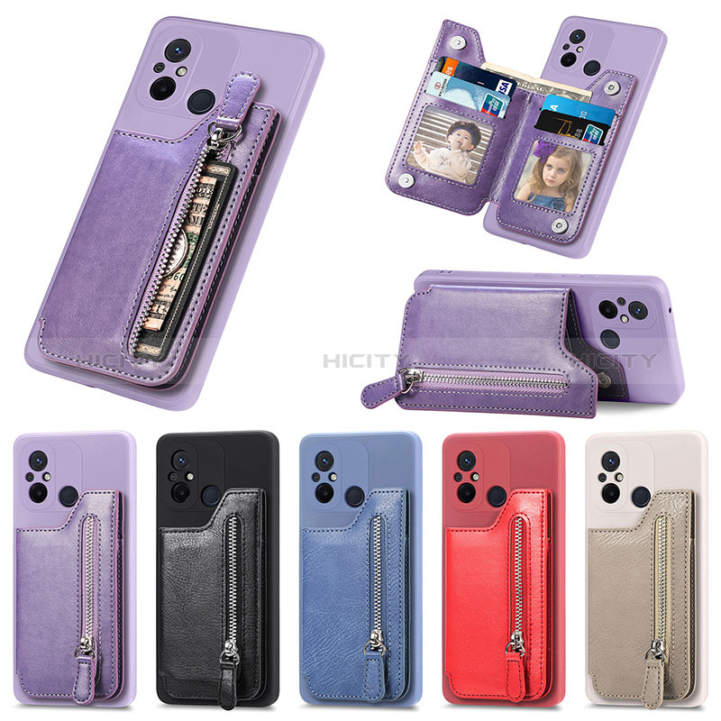 Coque Ultra Fine Silicone Souple Housse Etui avec Aimante Magnetique S01D pour Xiaomi Redmi 12C 4G Plus