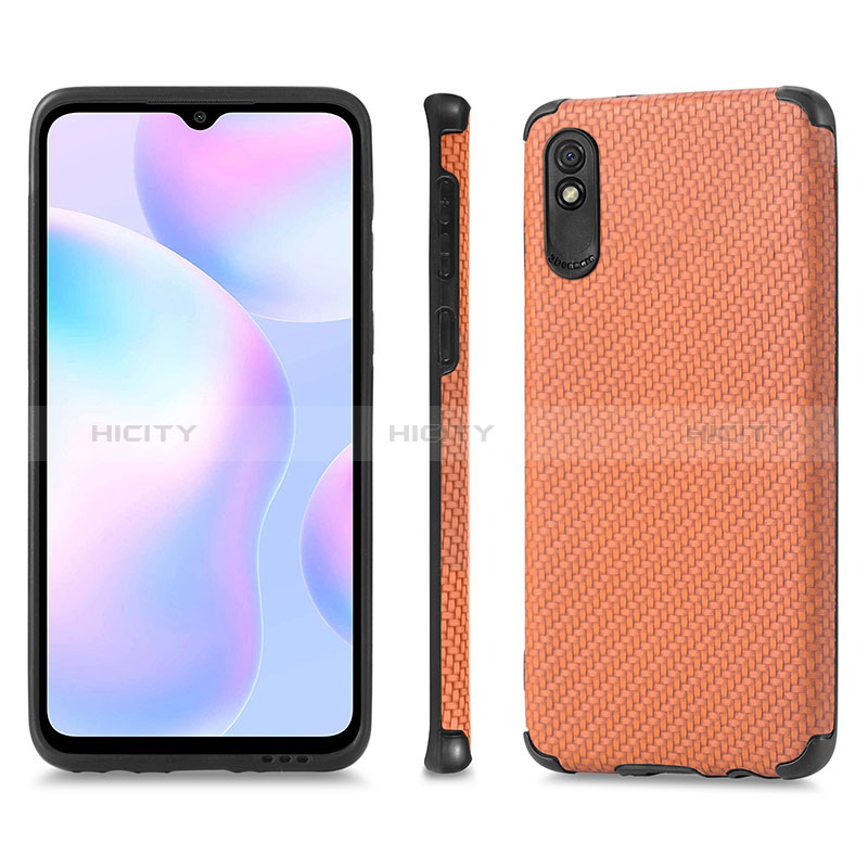 Coque Ultra Fine Silicone Souple Housse Etui avec Aimante Magnetique S01D pour Xiaomi Redmi 9AT Plus