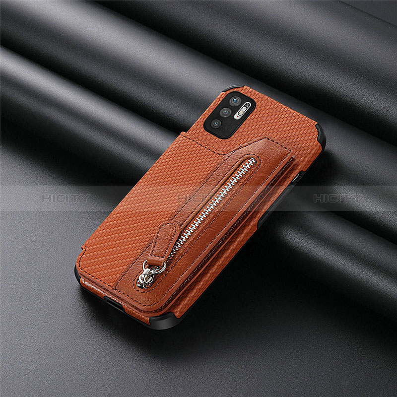 Coque Ultra Fine Silicone Souple Housse Etui avec Aimante Magnetique S01D pour Xiaomi Redmi Note 10 5G Plus