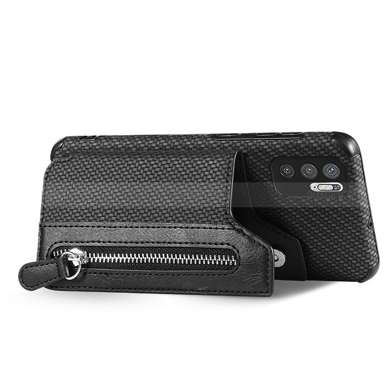 Coque Ultra Fine Silicone Souple Housse Etui avec Aimante Magnetique S01D pour Xiaomi Redmi Note 10 5G Plus