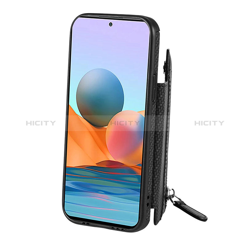 Coque Ultra Fine Silicone Souple Housse Etui avec Aimante Magnetique S01D pour Xiaomi Redmi Note 10 Pro 4G Plus