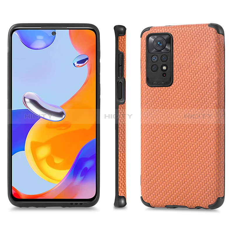 Coque Ultra Fine Silicone Souple Housse Etui avec Aimante Magnetique S01D pour Xiaomi Redmi Note 12 Pro 4G Plus