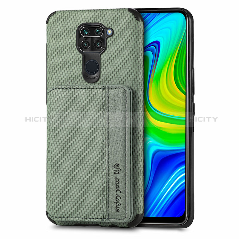 Coque Ultra Fine Silicone Souple Housse Etui avec Aimante Magnetique S01D pour Xiaomi Redmi Note 9 Plus