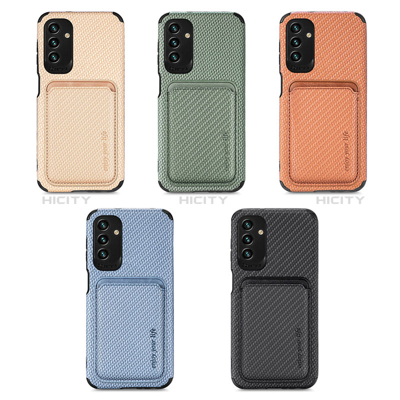 Coque Ultra Fine Silicone Souple Housse Etui avec Aimante Magnetique S02D pour Samsung Galaxy A04s Plus