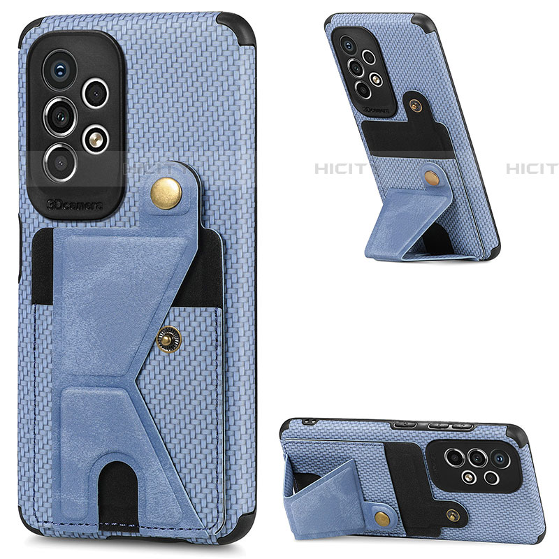 Coque Ultra Fine Silicone Souple Housse Etui avec Aimante Magnetique S02D pour Samsung Galaxy A73 5G Plus