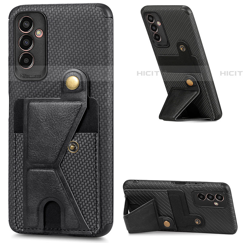 Coque Ultra Fine Silicone Souple Housse Etui avec Aimante Magnetique S02D pour Samsung Galaxy M13 4G Plus