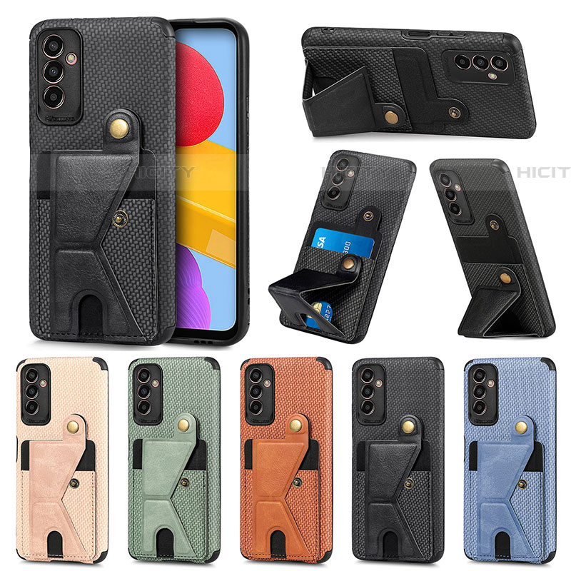 Coque Ultra Fine Silicone Souple Housse Etui avec Aimante Magnetique S02D pour Samsung Galaxy M13 4G Plus