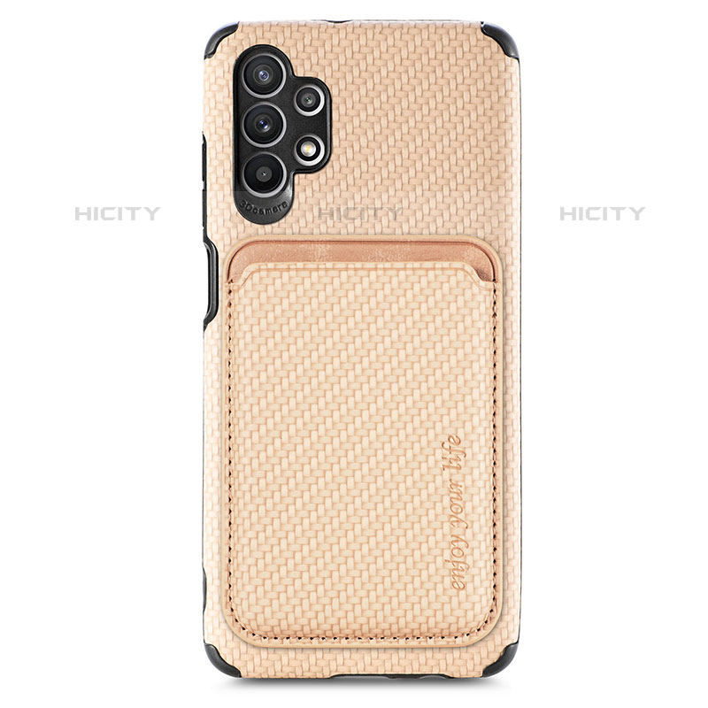 Coque Ultra Fine Silicone Souple Housse Etui avec Aimante Magnetique S02D pour Samsung Galaxy M32 5G Plus