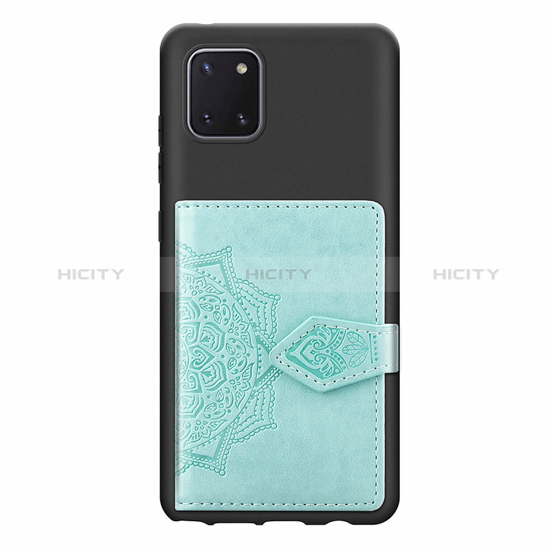 Coque Ultra Fine Silicone Souple Housse Etui avec Aimante Magnetique S02D pour Samsung Galaxy M60s Plus