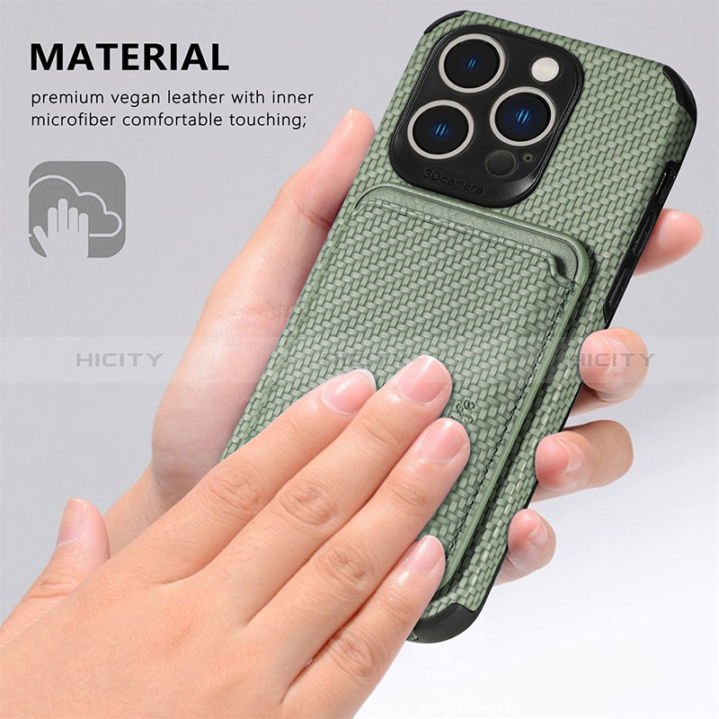 Coque Ultra Fine Silicone Souple Housse Etui avec Aimante Magnetique S02D pour Vivo Y21 Plus