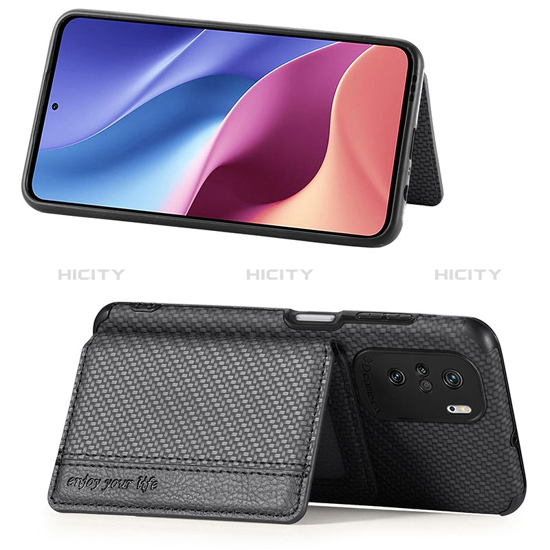 Coque Ultra Fine Silicone Souple Housse Etui avec Aimante Magnetique S02D pour Xiaomi Mi 11i 5G Plus