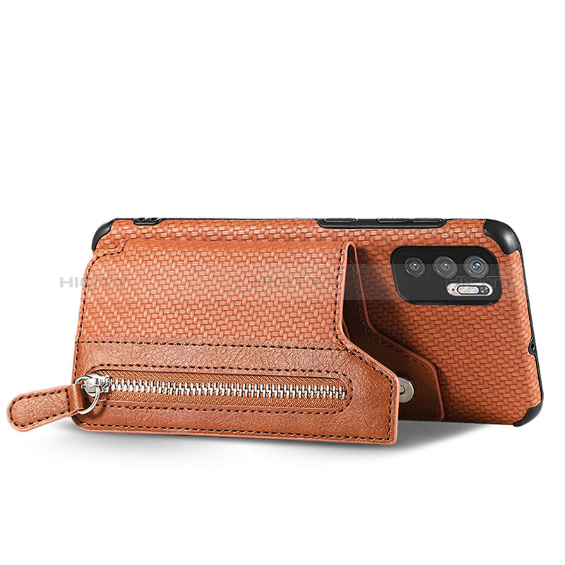 Coque Ultra Fine Silicone Souple Housse Etui avec Aimante Magnetique S02D pour Xiaomi Redmi Note 10 5G Plus