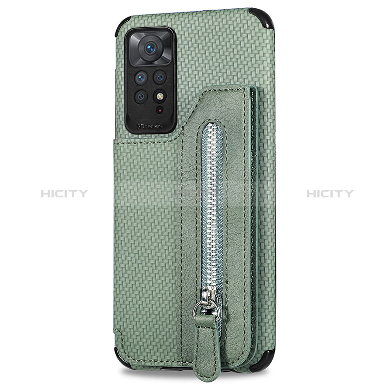 Coque Ultra Fine Silicone Souple Housse Etui avec Aimante Magnetique S02D pour Xiaomi Redmi Note 11 4G (2022) Plus