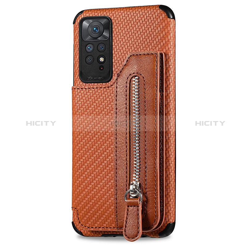 Coque Ultra Fine Silicone Souple Housse Etui avec Aimante Magnetique S02D pour Xiaomi Redmi Note 11 4G (2022) Plus