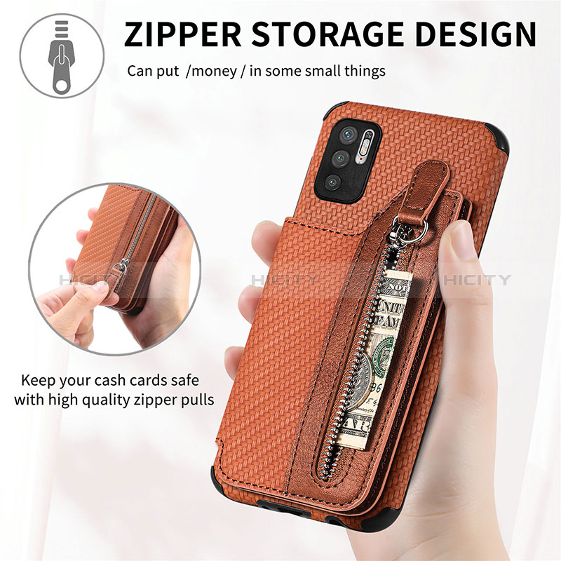 Coque Ultra Fine Silicone Souple Housse Etui avec Aimante Magnetique S02D pour Xiaomi Redmi Note 11 SE 5G Plus